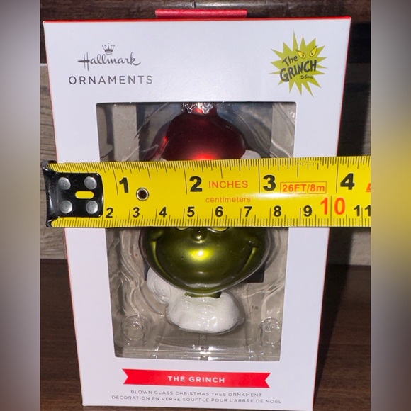 How the Grinch Stole Christmas! Blown Glass Ornament, Dr. Seuss Tree Decoration - Picture 12 of 12